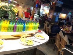 自助取餐区-好伦哥比萨烤肉自助(八里桥店)