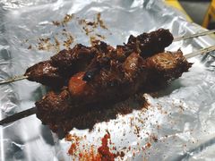 羊肉串-老红桥炸灌肠牛肚锅烧烤(定福庄店)