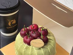 开心果樱桃奶油蛋糕-布歌东京(常州购物中心店)