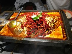 重庆豆花烤鱼-探鱼·鲜青椒爽麻烤鱼(天一广场店)