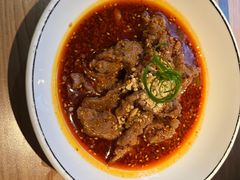 蘸一蘸黄牛肉好嫩-太二酸菜鱼(天鹅湖万达店)