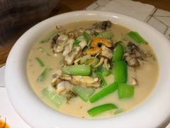 家烧蛏子丝瓜-十面欢腾·海鲜面·台式Bistro(长乐路店)