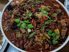 香辣牛杂煲-陈聚德炒牛肉(樱花二路店)