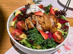 香煎鸡肉暖沙拉-花舍·新派粤菜·西餐·下午茶(亚运村·鸟巢店)