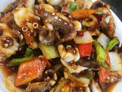 酱焖八爪鱼-锋味海鲜菜馆