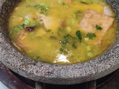 石锅蔬菜豆腐-老幺泉水鸡