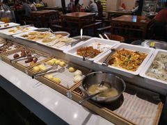 自助取餐区-清心素食自助餐厅(夫子庙店)