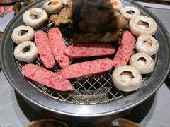 -草家酱蟹炭火烤肉店(珲春南路一店)