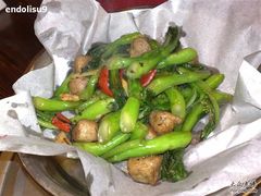 菜心鲮鱼球-渔米粥(罗湖店)