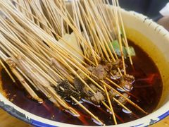 -拈签一笑黄牛肉辣卤串串