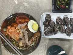 -吉林延边牛肉汤饭，大冷面