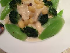 鲜腐竹杏仁炒时蔬-8餐厅(新葡京酒店)