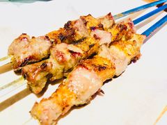咸盐烤羊肉串-丝路有约·西域美食