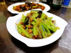 老醋六样-锅贴王海鲜小馆