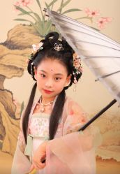 -唐小主古装儿童摄影馆·儿童汉服妆造·摄影跟拍