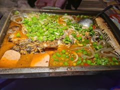 -探鱼·鲜青椒爽麻烤鱼(天一广场店)