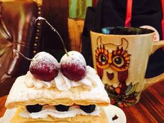 车厘子蓝莓拿破仑-治愈系甜品The Soothing Dessert(科海大楼店)