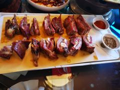 炭火烤羊排-张大嘴菜馆(庞各庄店)