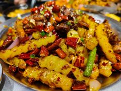 干锅基围虾-嘎嘎鸭脑壳(金琴店)