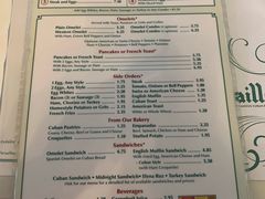 菜单-Versailles Restaurant Cuban Cuisine