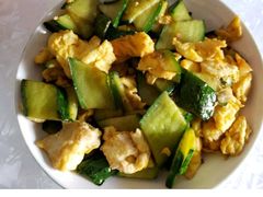 青瓜炒蛋-宁海海鲜店(华严街店)