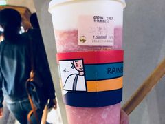 粉桃酪酪2.0-LELECHA乐乐茶(上海五角场万达广场店)