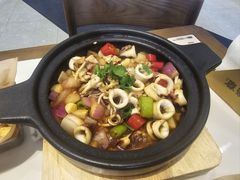酱爆砂锅鱿鱼小管-春家·非遗手工小吃(徐汇万科广场店)