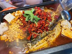 -探鱼·鲜青椒爽麻烤鱼(三水广场店)