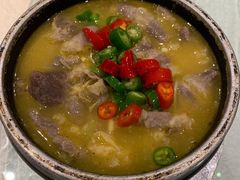 海南杭椒浸肥牛-金枝玉叶上海人家食府(三里河店)