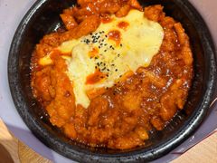 芝士年糕鸡-朴大叔拌饭(上海金山万达店)