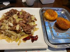 -老兰家传统烧烤炒菜泡馍(小南门店)