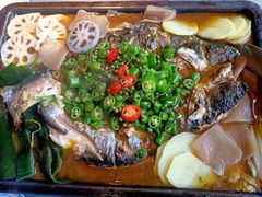 -探鱼·鲜青椒爽麻烤鱼(东城万达广场店)