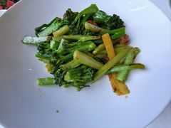 火腿片生炒苔兰花-炳胜品味(海印总店)