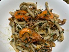 海鲜荠菜炒年糕-寻裕记·现炒浇头面(人民广场店)