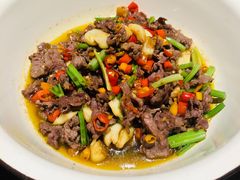 菜籽油炒衡东黄牛肉-老湘村·湖南土菜(天河维多利店)