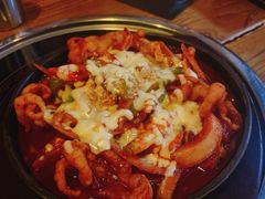 辣炒芝士鸡爪-包装马车·韩国料理·포장마차