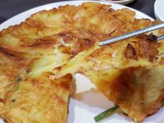 海鲜饼-三清洞摩西韩式年糕火锅(威高广场店)