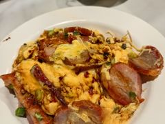 招牌叉烧葱花滑蛋饭-深仔记茶餐厅(亚士厘道店)