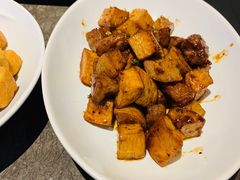 珍菌牛肉粒-汤城小厨•粤菜•靓汤(苏州街店)