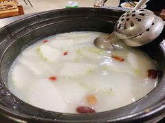 粥水鸭嘴鱼锅-鸿渡渔庄·特色鸭咀鱼