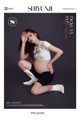点击看大图 -十孕纪高端孕妇亲子摄影