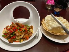 小炒黄牛肉-青岛颐海花园酒店总店·自助餐厅