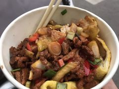 牛肉豆皮-周记热干面豆皮大王(桃花东街店)