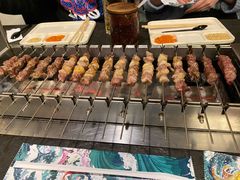 -長壹旋转烤吧 农家鸡火锅
