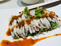 秋葵拌沙虫-黑明餐厅(白鹭洲店)