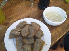 炸灌肠-六爷门框百年卤煮