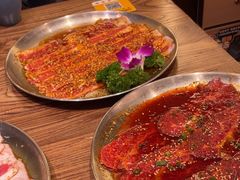 -明洞阿姨·韩式酱蟹烤肉·创意料理(三元桥店)