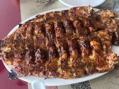 -北京龙庆四季香农家饭庄·灶台鱼·碳烤虹鳟鱼(龙庆峡店)