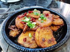 铁板土豆片-李师傅脆肚(华强北店)