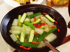 秋葵竹荪汤-五观堂素食(新华路店)
